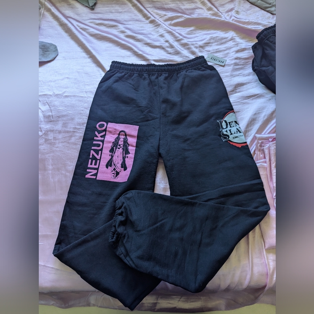 Demon Slayer Joggers + Demon Slayer Cover Up